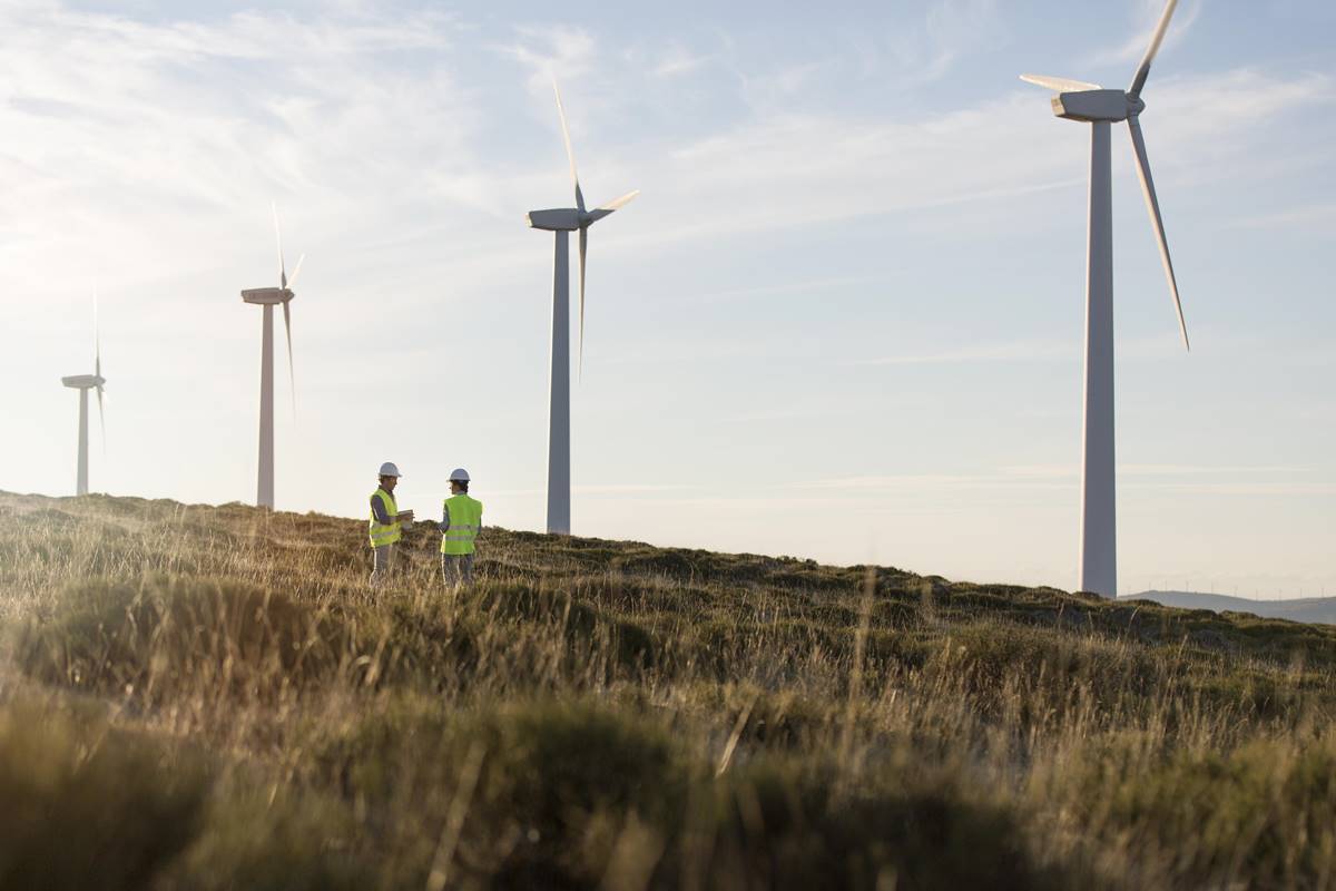 Vėjo elektrinės. Iliustracinė nuotrauka Freepik.
